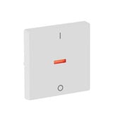 Busch-Jaeger Kontrollwippe mit Aufdruck Ein Aus weiß (matt), Retail