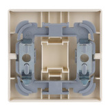 Busch-Jaeger Wippe mit Aufdruck weiß, Retail