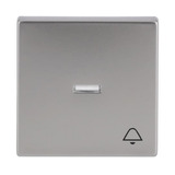 Busch-Jaeger Wippe mit Symbol Klingel edelstahl, Retail