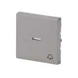 Busch-Jaeger Wippe mit Symbol Klingel edelstahl, Retail