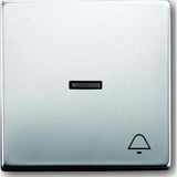 Busch-Jaeger Wippe mit Symbol Klingel edelstahl, Retail