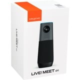 Creative Live! Meet 4K, Webcam schwarz, 4K,  4 omnidirektionale Mikrofone