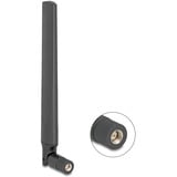 DeLOCK 5G 3,4-5,0 GHz Antenne SMA schwarz, omnidirektional, Kippgelenk