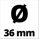 EINHELL Verlängerungsschlauch 36mm schwarz, 3 Meter