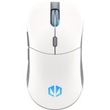 ENDORFY Gem Plus Wireless Onyx White, Gaming-Maus weiß/grau