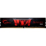 G.Skill DIMM 32 GB DDR4-2666 Kit, Arbeitsspeicher schwarz/rot, F4-2666C19D-32GIS, Aegis DDR4, XMP
