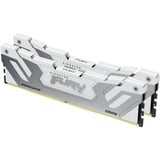 Kingston CU-DIMM 48 GB DDR5-8400 (2x 24 GB) Dual-Kit, Arbeitsspeicher silber/schwarz, KF584CU40RWK2-48, FURY Renegade, INTEL XMP