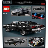 LEGO 42111 Technic The Fast and the Furious Dom's Dodge Charger, Konstruktionsspielzeug 