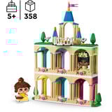 LEGO 43291 Disney Princess Die Mini-Prinzessinnen Belle und Tiana mit ihrem Schloss, Konstruktionsspielzeug 