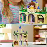 LEGO 43291 Disney Princess Die Mini-Prinzessinnen Belle und Tiana mit ihrem Schloss, Konstruktionsspielzeug 