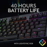 Logitech G915 TKL, Gaming-Tastatur schwarz, DE-Layout, GL Tactile, LIGHTSPEED