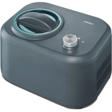 Medion LIFE Eismaschine MD 10169 schwarz/edelstahl, für 1.00ml Eiscreme, 100 Watt