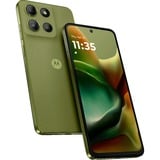 Motorola moto g15 128GB, Handy Iguana Green, Android 15, Kunstleder, 4 GB LPDDR4X