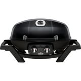 Napoleon TRAVELQ PRO285 Set, Gasgrill schwarz, inkl. Grillplatte, Warmhalter, Haube