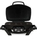 Napoleon TRAVELQ PRO285 Set, Gasgrill schwarz, inkl. Grillplatte, Warmhalter, Haube