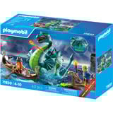 PLAYMOBIL 71830 History Wikinger mit Seeungeheuer, Konstruktionsspielzeug 
