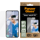 PanzerGlass Displayschutz Ultra-Wide Fit, Schutzfolie transparent, Samsung Galaxy S25+ / S24+, EasyAligner