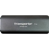 Patriot Transporter Portable SSD 1 TB, Externe SSD schwarz, USB-C 3.2 Gen 2 (10 Gbit/s)
