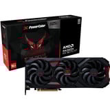 PowerColor Radeon RX 9070 XT Red Devil 16GB OC Special Edition, Grafikkarte schwarz, RDNA4, GDDR6, 3x DisplayPort, 1x HDMI