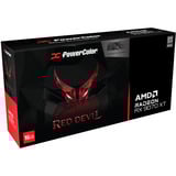 PowerColor Radeon RX 9070 XT Red Devil 16GB OC Special Edition, Grafikkarte schwarz, RDNA4, GDDR6, 3x DisplayPort, 1x HDMI