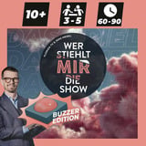 Ravensburger Wer stiehlt mir die Show - Das Spiel, Quizspiel Buzzer-Edition