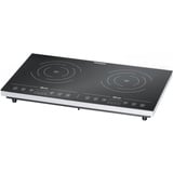 Rommelsbacher Doppelkochplatte CT 3410/IN schwarz/silber