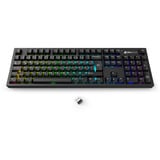 Sharkoon OfficePal KB70W, Tastatur schwarz, DE-Layout, Sharkoon Linear
