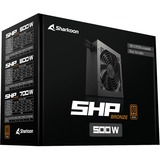 Sharkoon SHP Bronze 500W, PC-Netzteil schwarz, 2x PCIe, 500 Watt