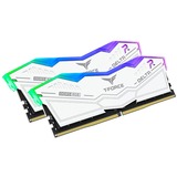 Team Group DIMM 32 GB DDR5-6000 (2x 16 GB) Dual-Kit, Arbeitsspeicher weiß, FF4D532G6000HC38ADC01, Delta RGB, INTEL XMP