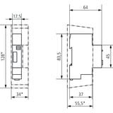 Theben Treppenlicht-Zeitschalter ELPA 8, Zeitschaltuhr Elektromechanisch