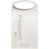 Transcend JFlash 720S 8GB, USB-Stick silber