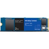 WD Blue SN550 2 TB, SSD blau, PCIe 3.0 x4, NVMe, M.2 2280