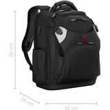 Wenger TOOL Backpack PRO, Werkzeug, Rucksack schwarz, bis 43,2 cm (17")