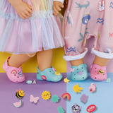 ZAPF Creation BABY born Badeschuhe mit Pins 2 Paar 43cm, Puppenzubehör 