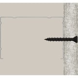 fischer Gipsfaserplattenschraube FSN-TPG .3,9x30 Senkkopf PH schwarz, 1.000 Stück, phosphatiert