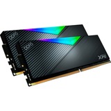 ADATA DIMM 64 GB DDR5-6000 (2x 32 GB) Dual-Kit, Arbeitsspeicher schwarz, AX5U6000C3032G-DCLARBK, Lancer RGB, INTEL XMP