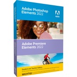 Adobe Photoshop & Premiere Elements 2022 Student & Teacher Version, Grafik-Software 