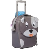 Affenzahn Kinderkoffer Hugo Hund, Trolley grau