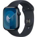 Apple Watch Series 9, Smartwatch dunkelblau/dunkelblau, Aluminium, 45 mm, Sportarmband