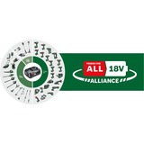 Bosch Akku-Bohrschrauber EasyDrill 18V-40 grün/schwarz, Li-Ionen Akku 2,0Ah, Koffer, POWER FOR ALL ALLIANCE