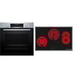 Bosch HBD672LS83 Serie 6, Backofen-Set schwarz/edelstahl