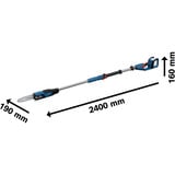 Bosch Professional Akku-Teleskop-Hochentaster GKE 18V-25 TP Professional solo, Kettensäge blau, ohne Akku und Ladegerät