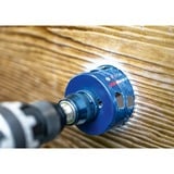 Bosch Professional EXPERT Multi Material PC Plus Lochsägen-Set, Ø 22-68mm, 9-teilig mit Power Change Plus Adapter, Koffer