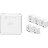 Bosch Smart Home Starterset Rollladensteuerung XL weiß, 1x Controller II, 5x Licht-/ Rollladensteuerung II