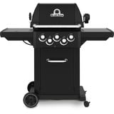 Broil King Gasgrill Royal 390 Shadow schwarz, mit Seiten- und Heckbrenner
