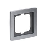 Busch-Jaeger Rahmen einfach zum Abdecken von Schaltern, Tastern und Steckdosen chrom, Retail