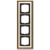 Busch-Jaeger Rahmen vierfach weiß, Retail