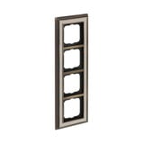 Busch-Jaeger Rahmen vierfach weiß, Retail