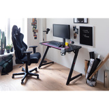 DXRacer Gaming Desk Basic, Gaming-Tisch schwarz
