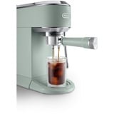 DeLonghi Dedica Duo EC890.GR, Espressomaschine hellgrün, Cold Brew